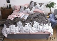 Постельное белье сатин люкс TAG - S397, подростковый